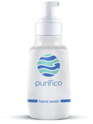 ceramic hand wash bottle (white)